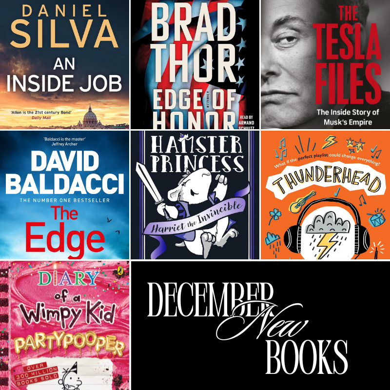 New Books At The Library for December-Events